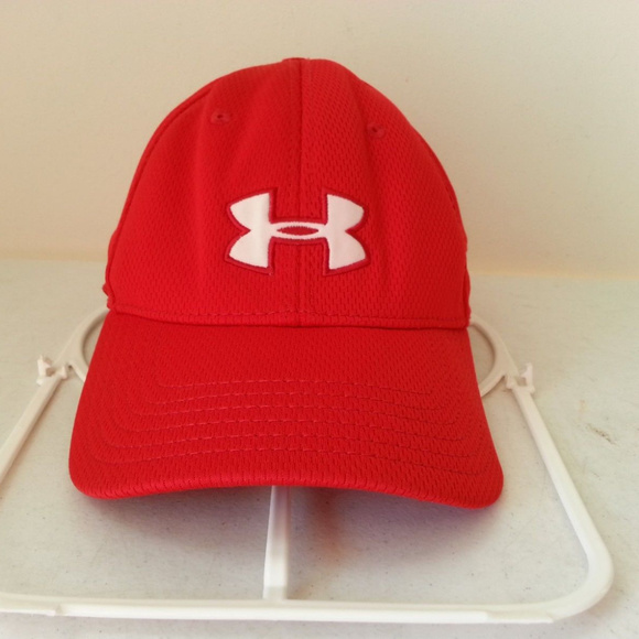 red under armour hat